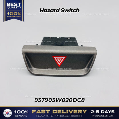Genuine Hazard Switch 937903W020DC8 for Kia Sportage