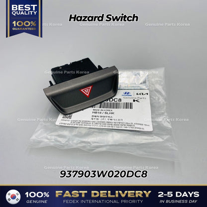 Genuine Hazard Switch 937903W020DC8 for Kia Sportage