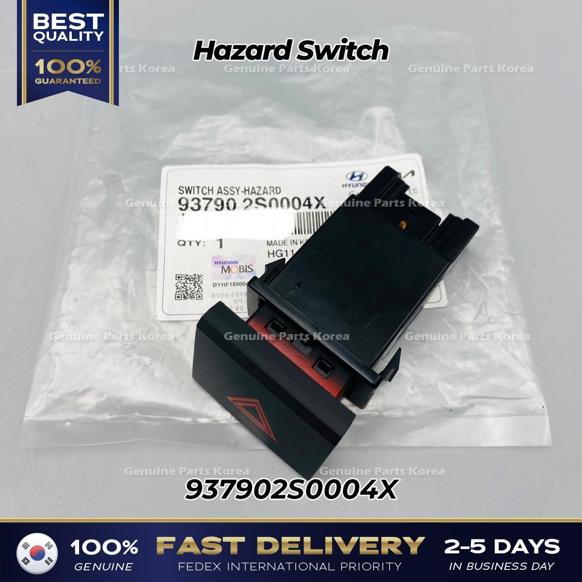 Genuine Hazard Switch 937902S0004X for Hyundai Tucson