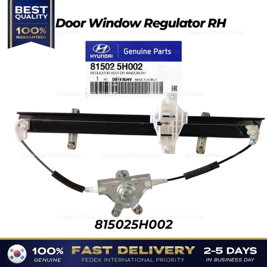 Genuine Door Window Regulator RH 815025H002 for Hyundai HD72