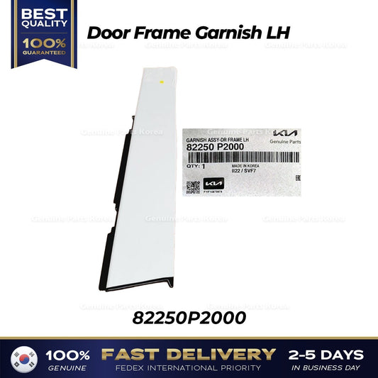 Genuine Door Frame Garnish LH 82250P2000 for Kia Sorento