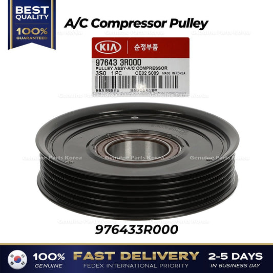 Genuine A/C Compressor Pulley 976433R000 for Hyundai Elantra Kia Forte