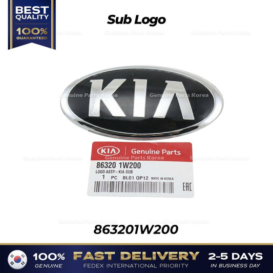 GenuineSub Logo 863201W200 for Kia Sportage