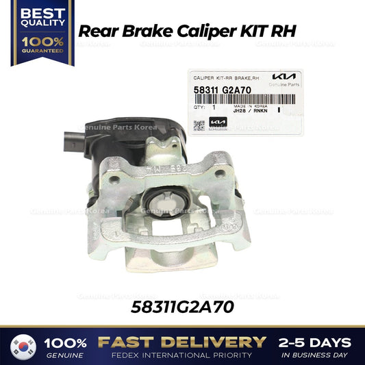 Genuine Rear Brake Caliper KIT RH 58311G2A70 for Hyundai Ioniq Kia Niro