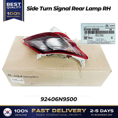 Genuine Side Turn Signal Rear Lamp RH 92406N9500 for Hyundai Tucson