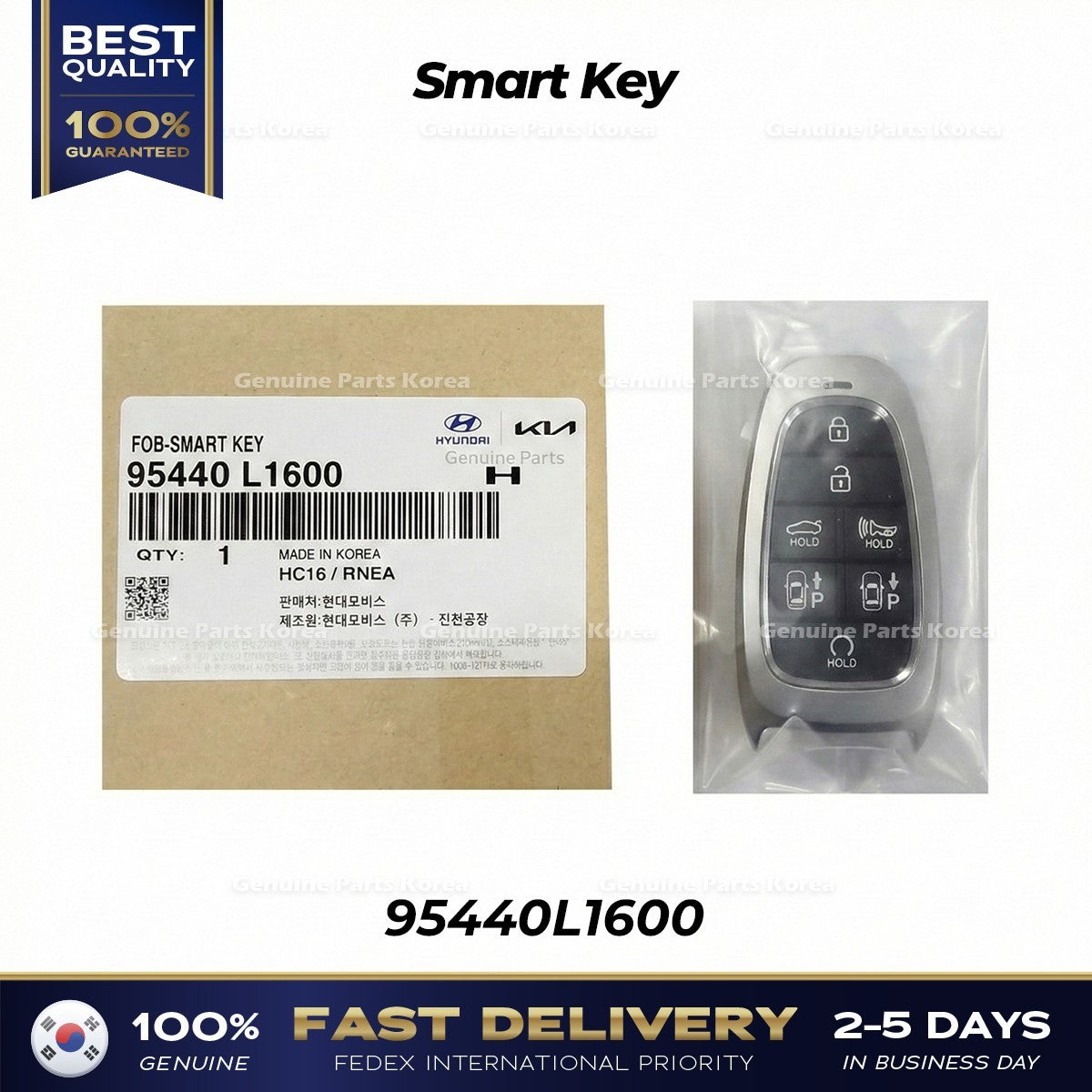 Genuine Smart Key 95440L1600 for Hyundai Sonata