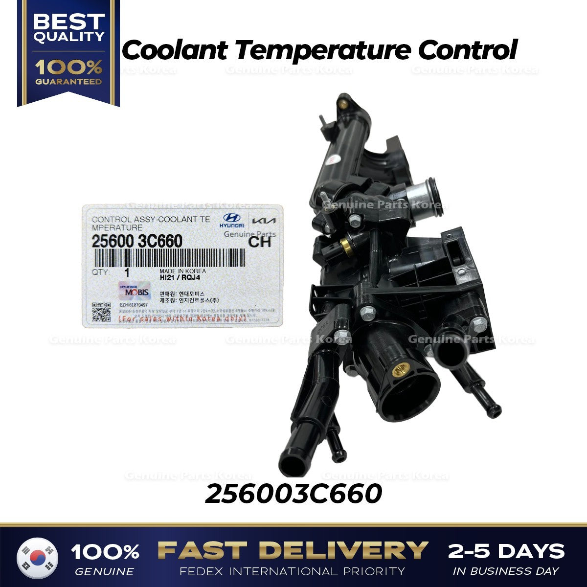 Genuine Coolant Temperature Control 256003C660 for Hyundai Genesis