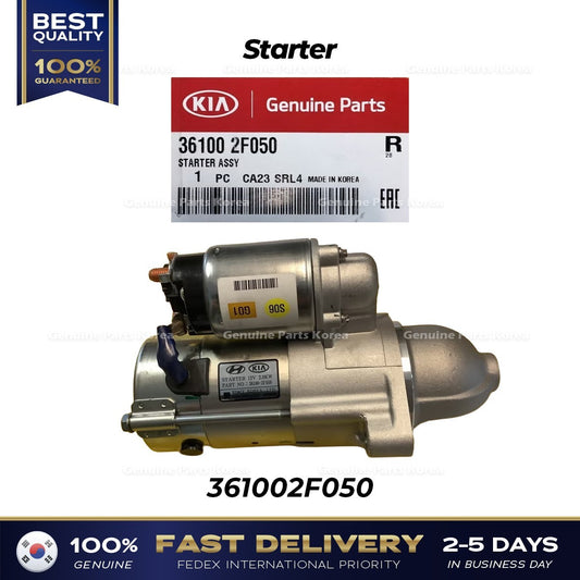 Genuine Starter 361002F050 for Hyundai Santa Fe Kia Sorento