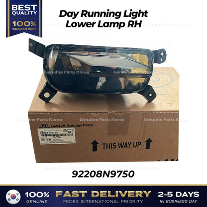 Genuine Day Running Light Lower Lamp RH 92208N9750 for Hyundai Tucson