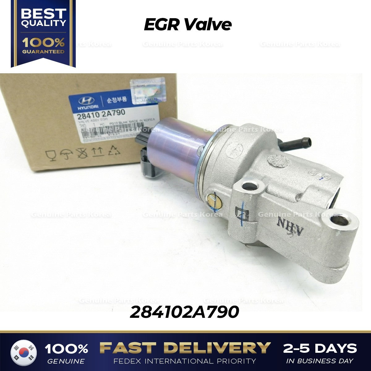 Genuine EGR Valve 284102A790 for Hyundai Elantra