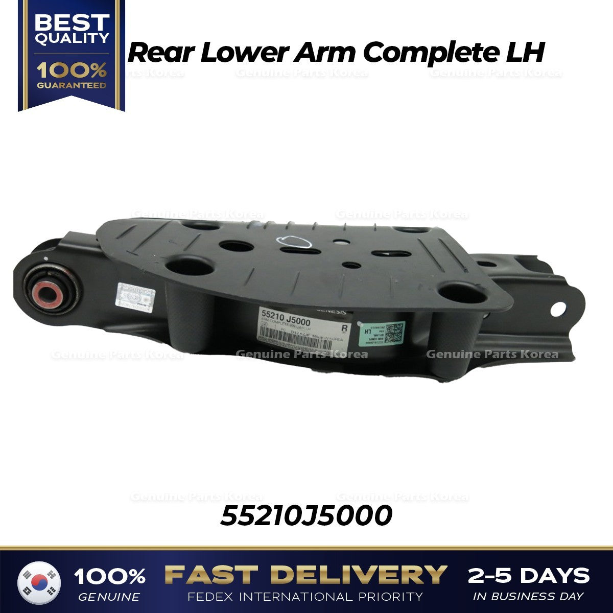 Genuine Rear Lower Arm Complete LH 55210J5000 for Hyundai Genesis G70