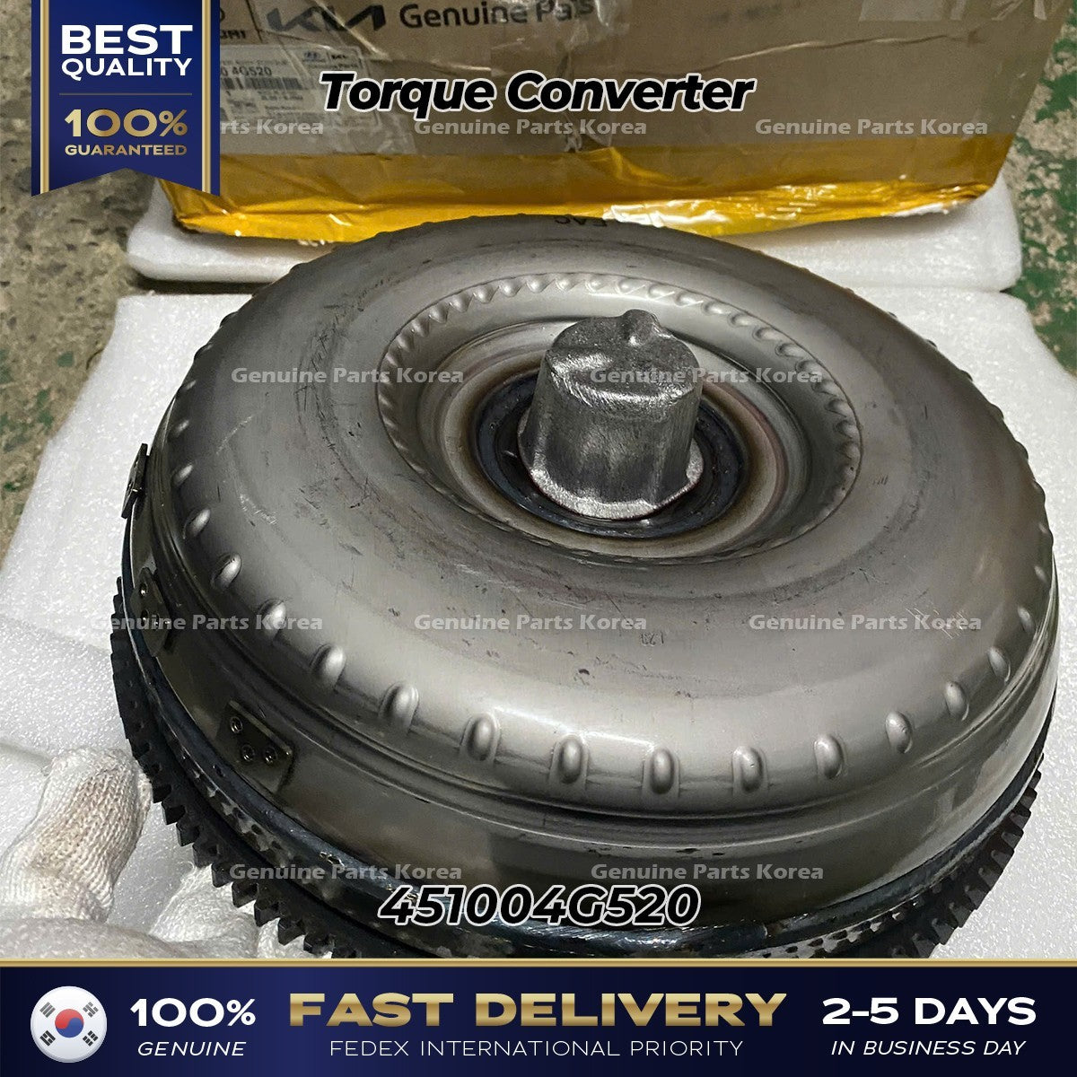 Genuine Torque Converter 451004G520 for Hyundai Sonata Kia Sorento