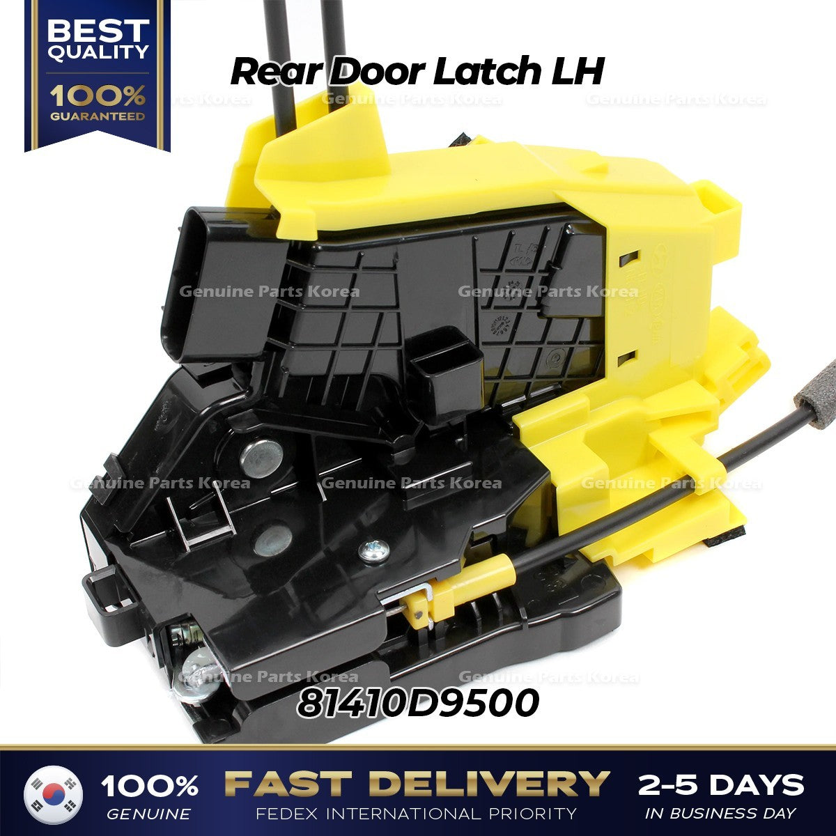 Genuine Rear Door Latch LH 81410D9500 for Kia Sportage