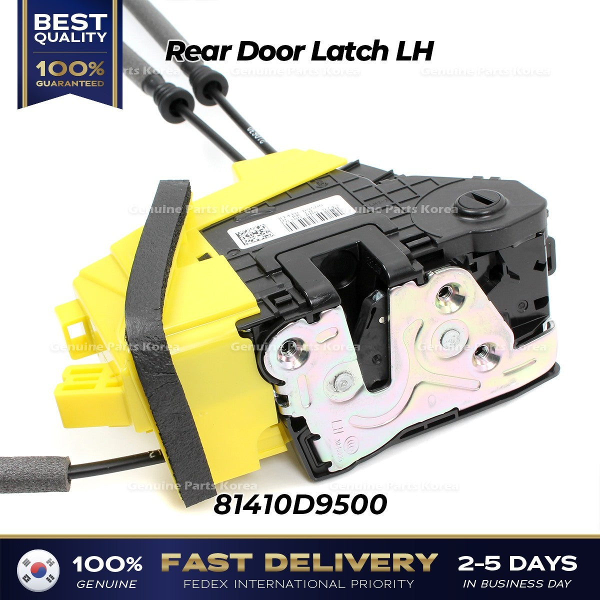 Genuine Rear Door Latch LH 81410D9500 for Kia Sportage