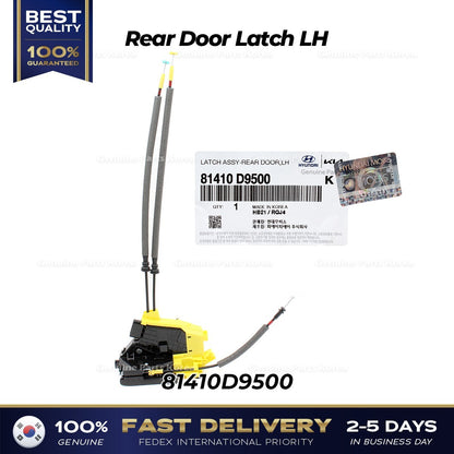 Genuine Rear Door Latch LH 81410D9500 for Kia Sportage