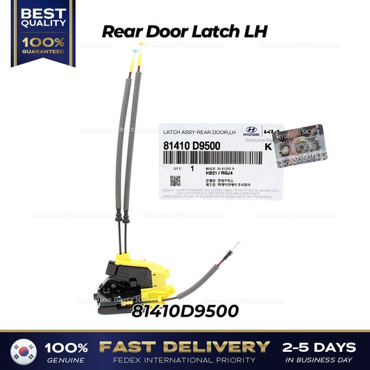 Genuine Rear Door Latch LH 81410D9500 for Kia Sportage