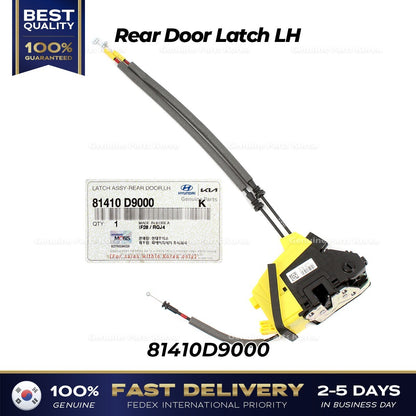 Genuine Rear Door Latch LH 81410D9000 for Kia Sportage