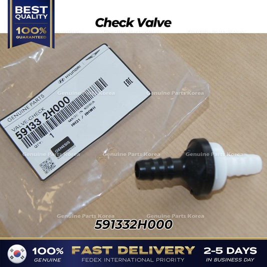 Genuine Check Valve 591332H000 for Hyundai Genesis Kia