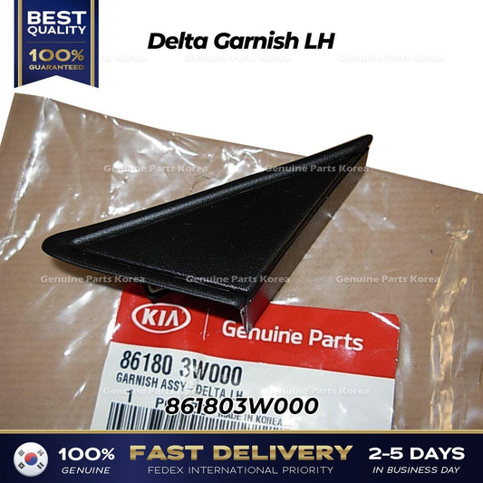 Genuine Delta Garnish LH 861803W000 for Kia Sportage