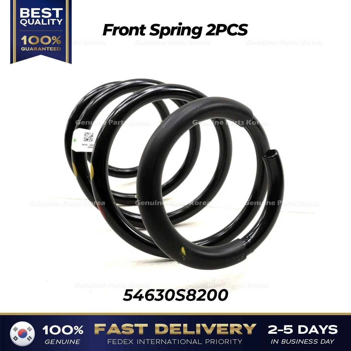 Genuine Front Spring 2PCS 54630S8200 for Hyundai Palisade
