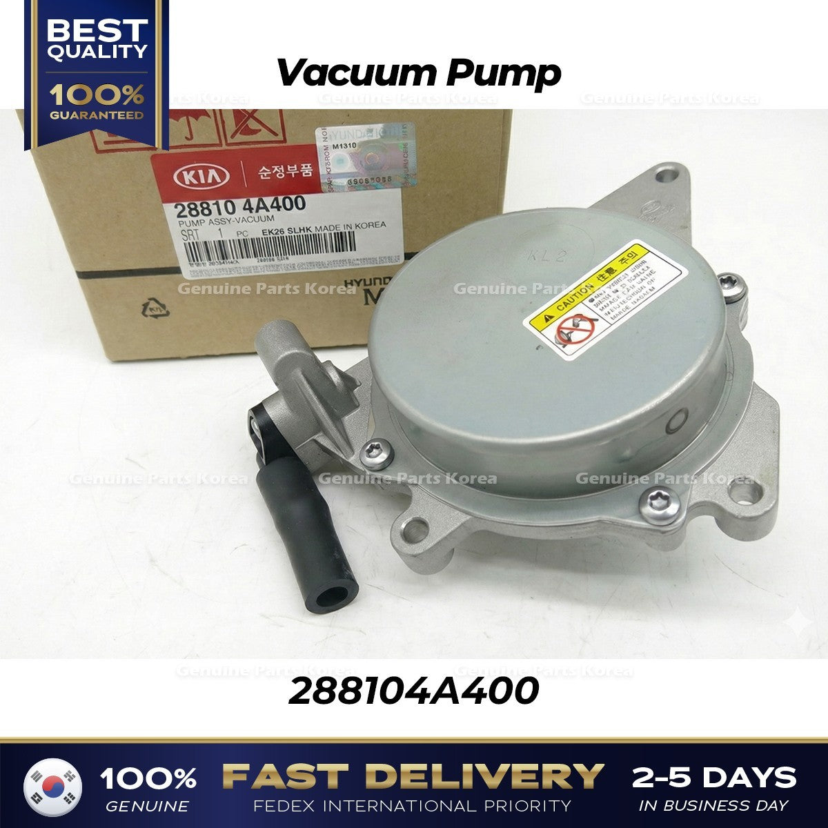 Genuine  Vacuum Pump 288104A400 for Kia Sorento