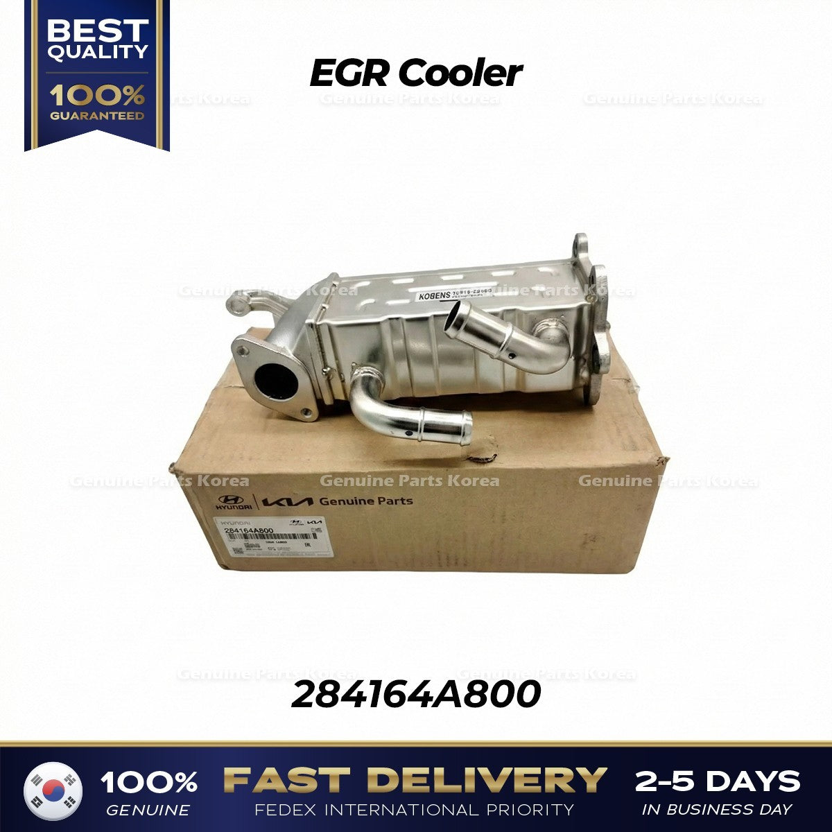 Genuine EGR Cooler 284164A800 for Hyundai Porter II