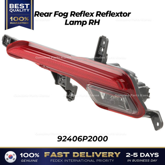Genuine Rear Fog Reflex Reflextor Lamp RH 92406P2000 for Kia Sorento