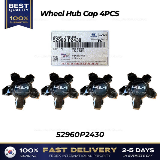 Genuine Wheel Hub Cap 4PCS 52960P2430 for Kia Sorento