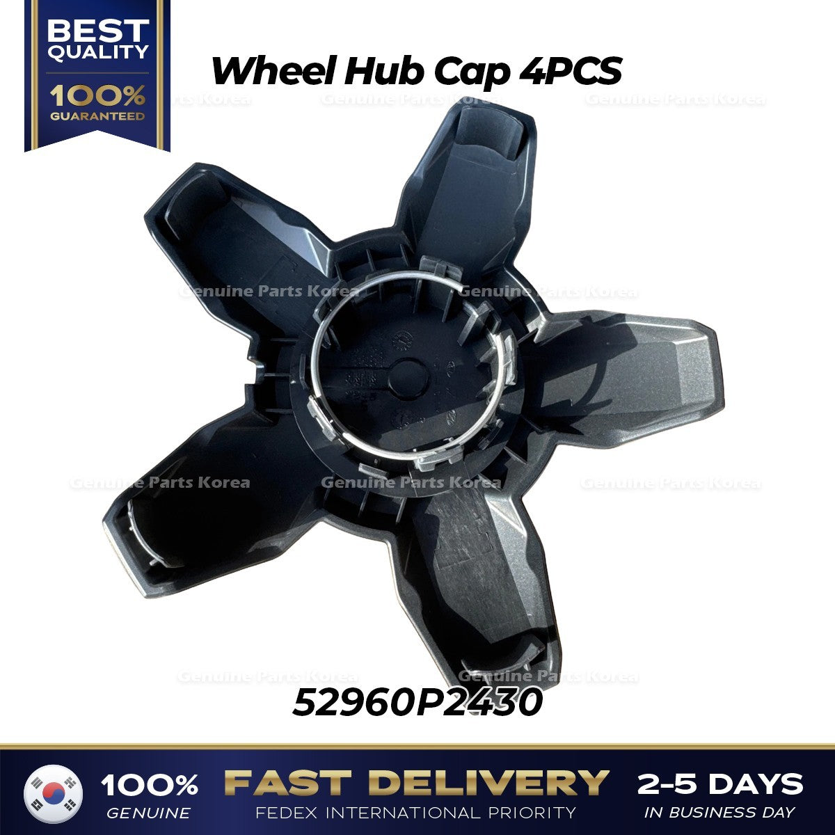 Genuine Wheel Hub Cap 4PCS 52960P2430 for Kia Sorento