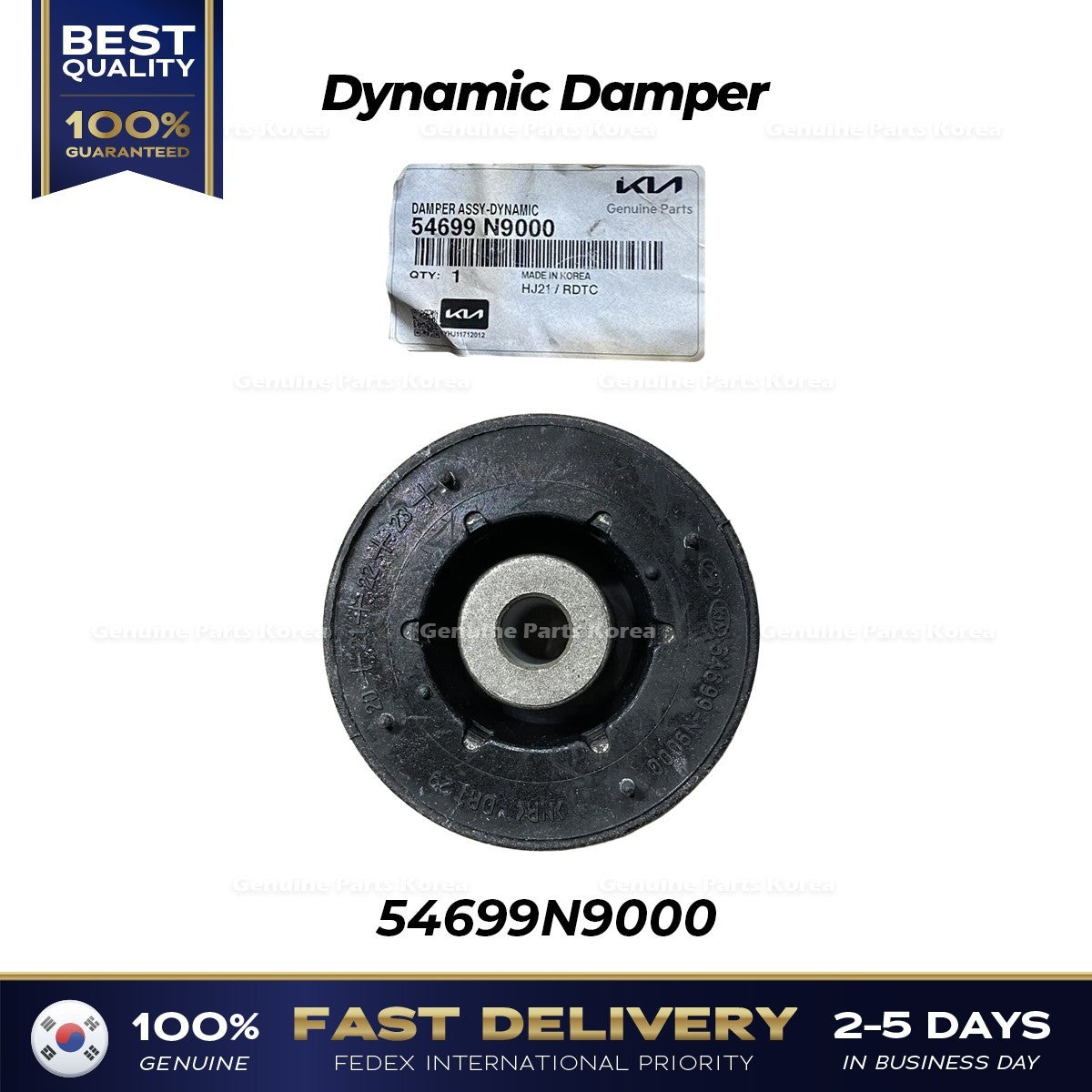Genuine Dynamic Damper 54699N9000 for Hyundai Santa Fe Kia Sorento