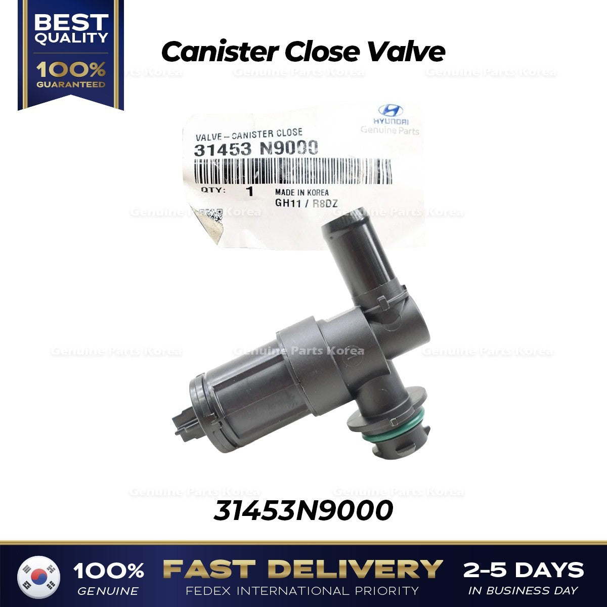 Genuine Canister Close Valve 31453N9000 for Hyundai Tucson Kia Sportage