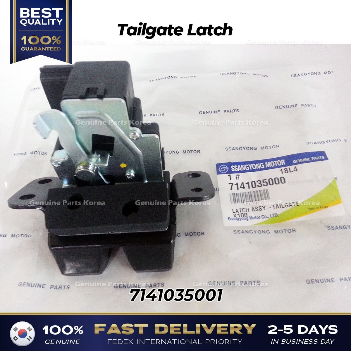 Genuine Tailgate Latch 7141035001 for Ssangyong Tivoli