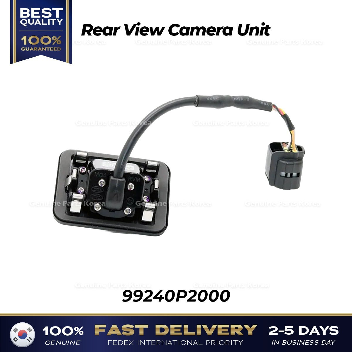 Genuine Rear View Camera Unit 99240P2000 for Kia Sorento