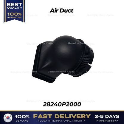Genuine Air Duct 28240P2000 for Hyundai Santa Fe Kia Sorento
