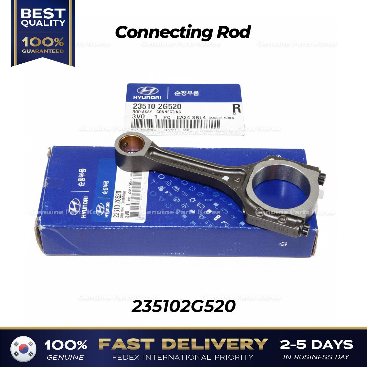 Genuine Connecting Rod 235102G520 for Kia Optima