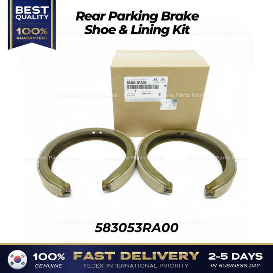 Genuine Rear Parking Brake Shoe & Lining Kit 583053RA00 for Hyundai Sonata