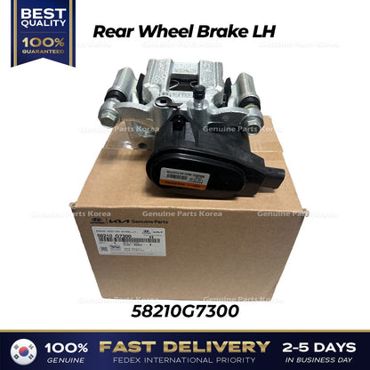 Genuine Rear Wheel Brake LH 58210G7300 for Hyundai Ioniq