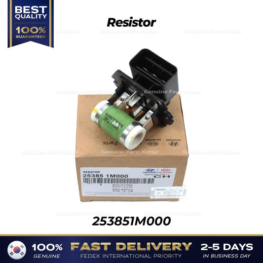 Genuine Resistor 253851M000 for Hyundai Accent Veloster Kia Forte