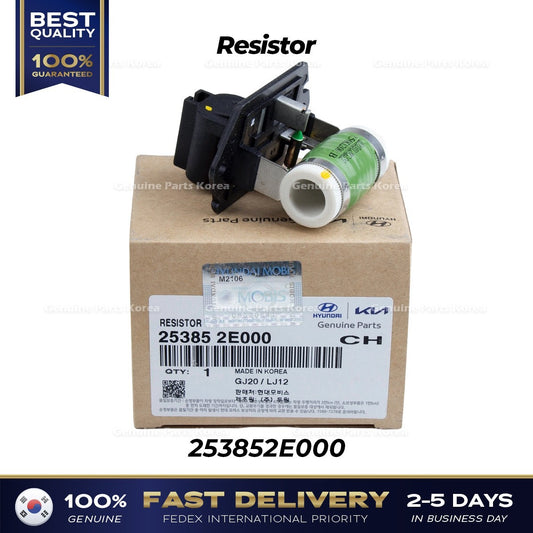 Genuine Resistor 253852E000 for Hyundai Tucson Kia Rondo