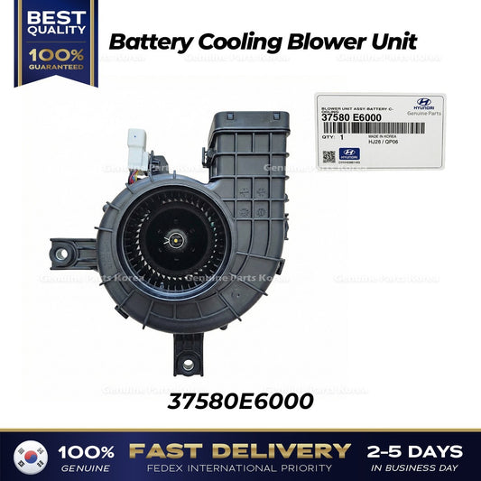Genuine Battery Cooling Blower Unit 37580E6000 for Kia Optima