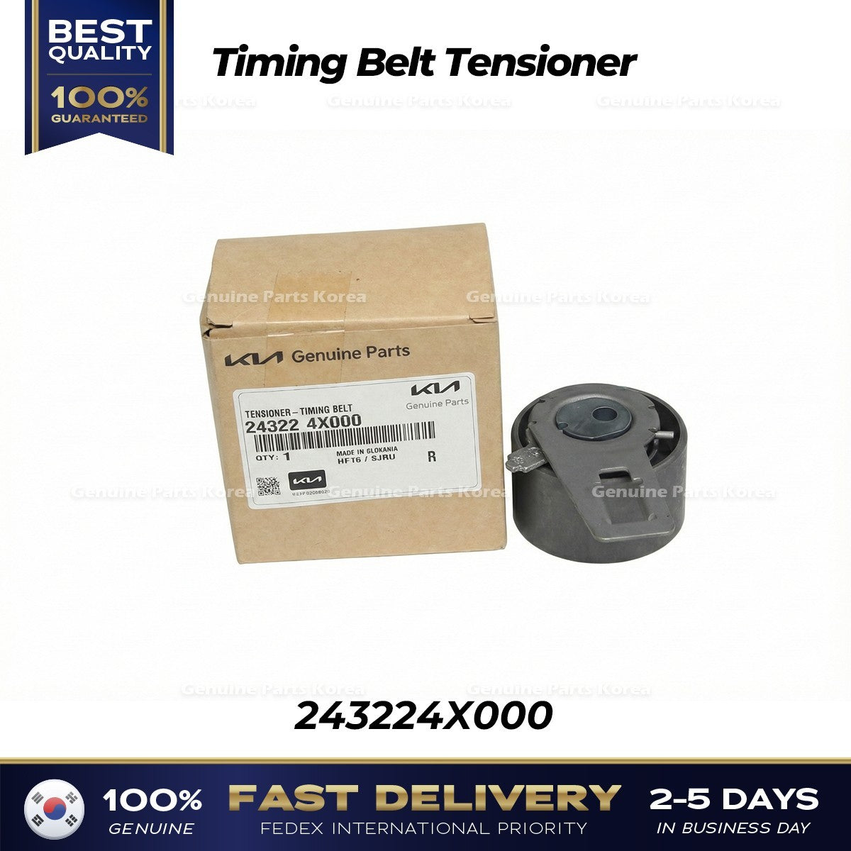 Genuine Timing Belt Tensioner 243224X000 for Kia K2900