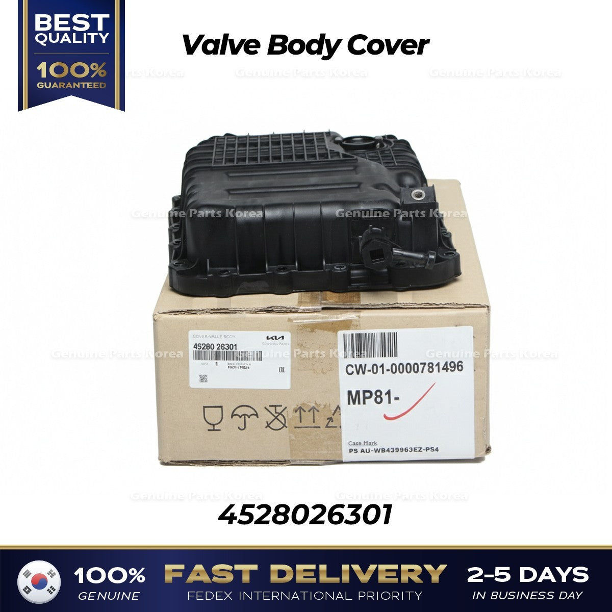 Genuine Valve Body Cover 4528026301 for Hyundai Sonata