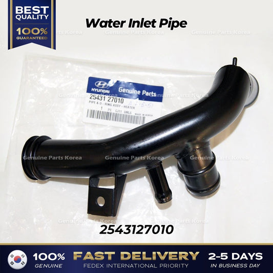 Genuine Water Inlet Pipe 2543127010 for Hyundai Santa Fe