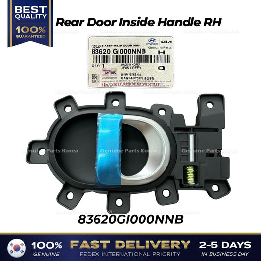 Genuine Rear Door Inside Handle RH 83620GI000NNB for Hyundai Ioniq 5