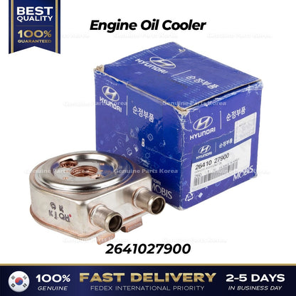 Genuine Engine Oil Cooler 2641027900 for Hyundai Santa Fe Tucson