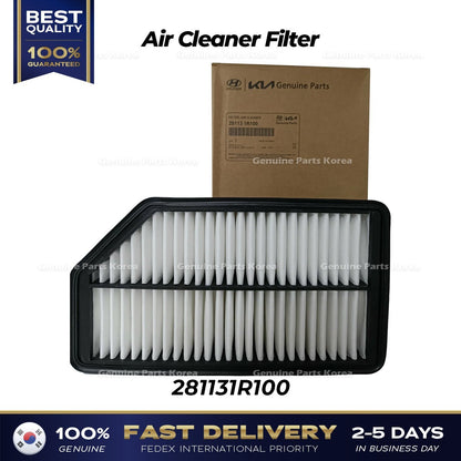 Genuine Air Cleaner Filter 281131R100 for Hyundai Accent Veloster Kia Soul