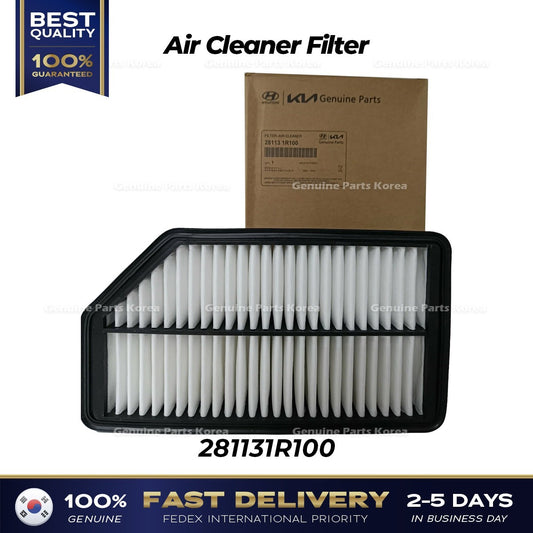Genuine Air Cleaner Filter 281131R100 for Hyundai Accent Veloster Kia Soul