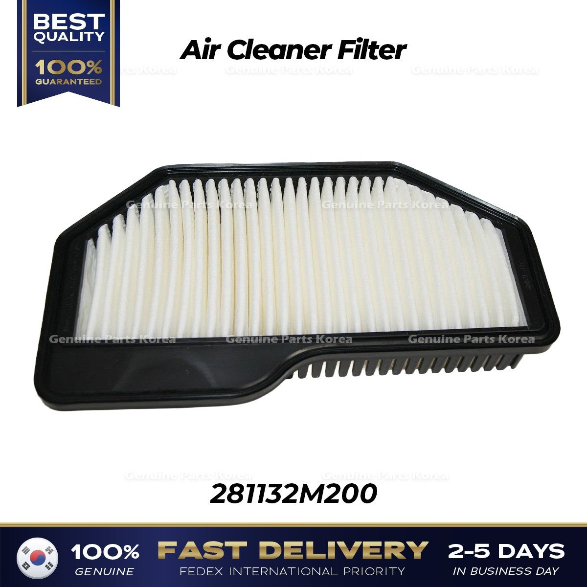 Genuine Air Cleaner Filter 281132M200 for Hyundai Genesis Coupe