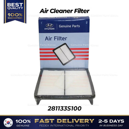 Genuine Air Cleaner Filter 281133S100 for Hyundai Veloster Kia Cadenza