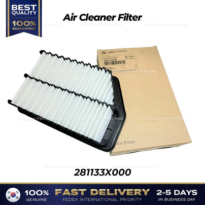 Genuine Air Cleaner Filter 281133X000 for Hyundai Elantra Kia Forte